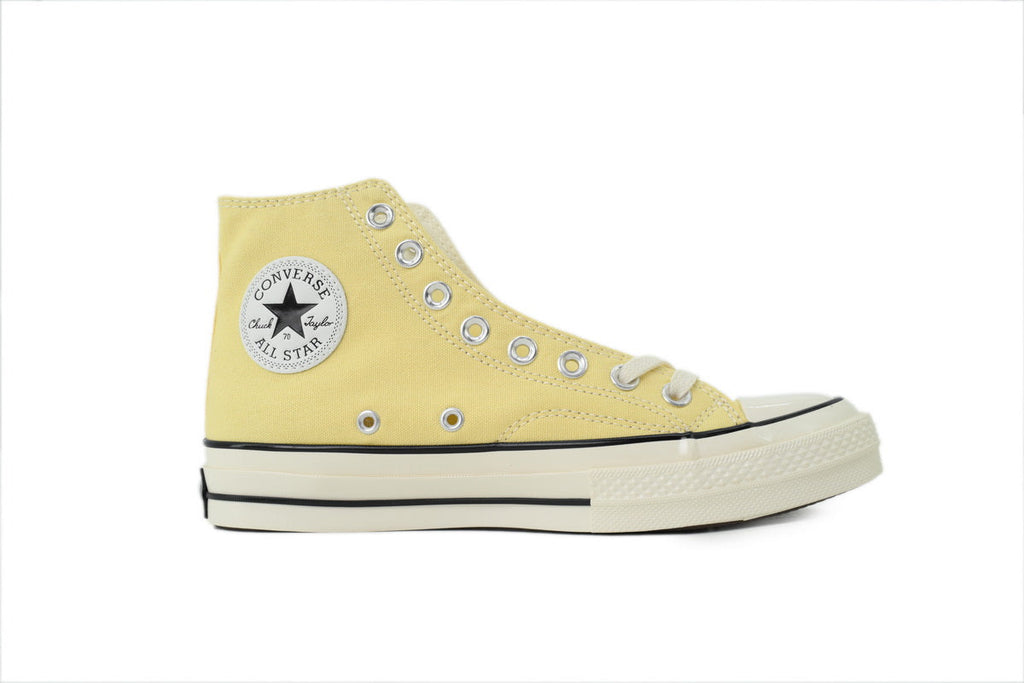 Converse Chuck 70 Women's Men's Shoes | Pale Yellow High-Top Canvas Sneakers