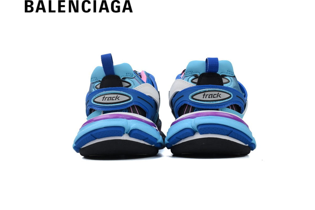 Balenciaga Track men's shoes  women sneakers Blue Multicolor