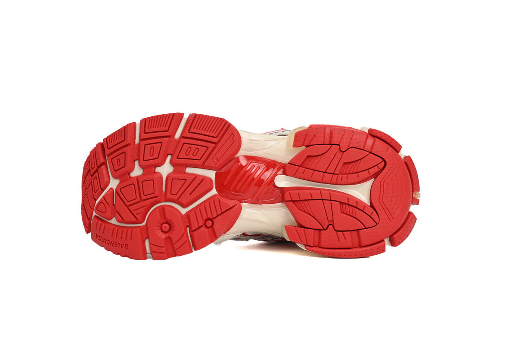 Balenciaga men's shoes Track Runner Sneaker – Distressed Low-Top  balenciaga runners  White and Red