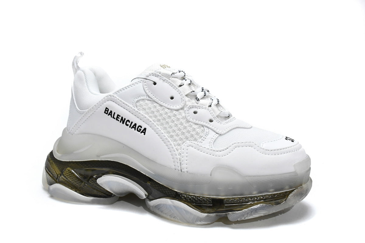 Balenciaga men's shoes Track  Triple S Clear Sole Sneakers balenciaga runners black