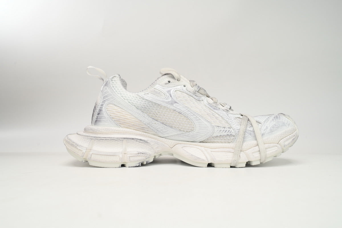 Balenciaga 3XL men's shoes Track Sneaker – Low-Top Chunky Sole balenciaga runners  White