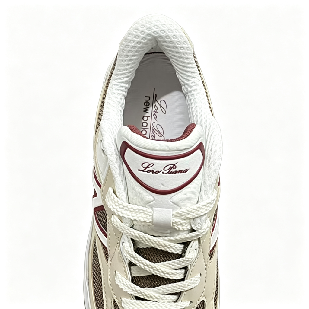 New Balance 990v6 Mindful Grey Burgundy Women's & Men's Lifestyle Sneakers