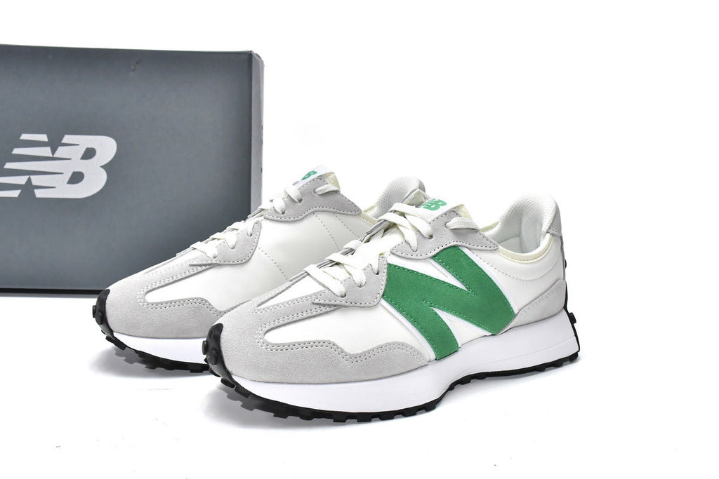 New Balance 327 Women's & Men's Retro Sneakers - White & Green
