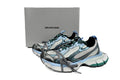 Balenciaga 3XL men's shoes Track Sneaker – Low-Top Chunky Sole balenciaga runners Grey-blue