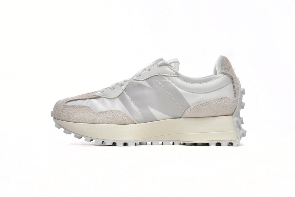 New Balance 327 Women's & Men's Retro Sneakers - White & Light Grey