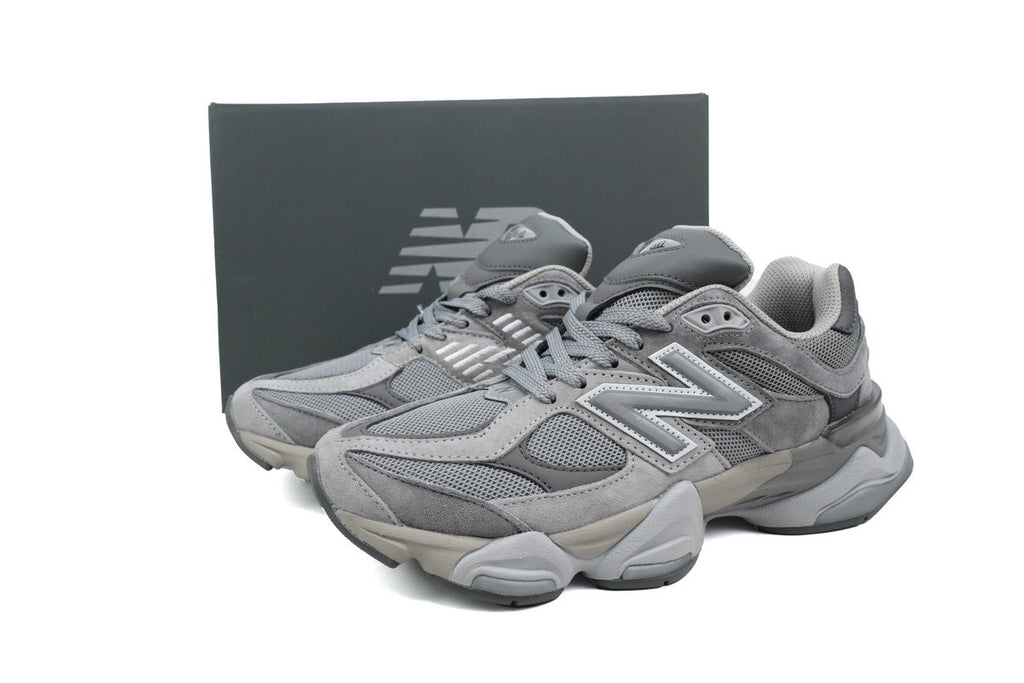 New Balance 9060 Women's & Men's Grey Chunky Retro Sneakers