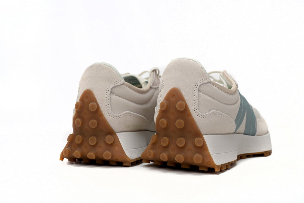 New Balance 327 Women's & Men's Retro Sneakers - Cream & Light Blue