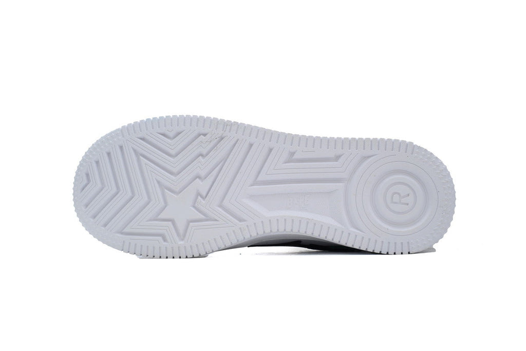 A BATHING APE BAPE STA Multicolor Mismatched Sneakers | Women's & Men's Skate-Inspired Shoes