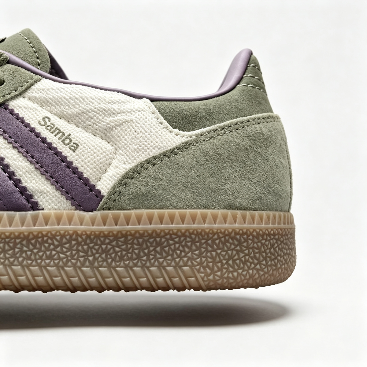 adidas samba  women's shoes  men's samba sneakers adidas samba Off-White / Green / Lavender / Gum