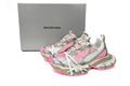Balenciaga 3XL men's shoes Track Sneaker – Low-Top Chunky Sole balenciaga runners  Off-white pink