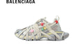 Balenciaga Track men's shoes  women sneakers Sneakers in Beige with Multicolor Charms