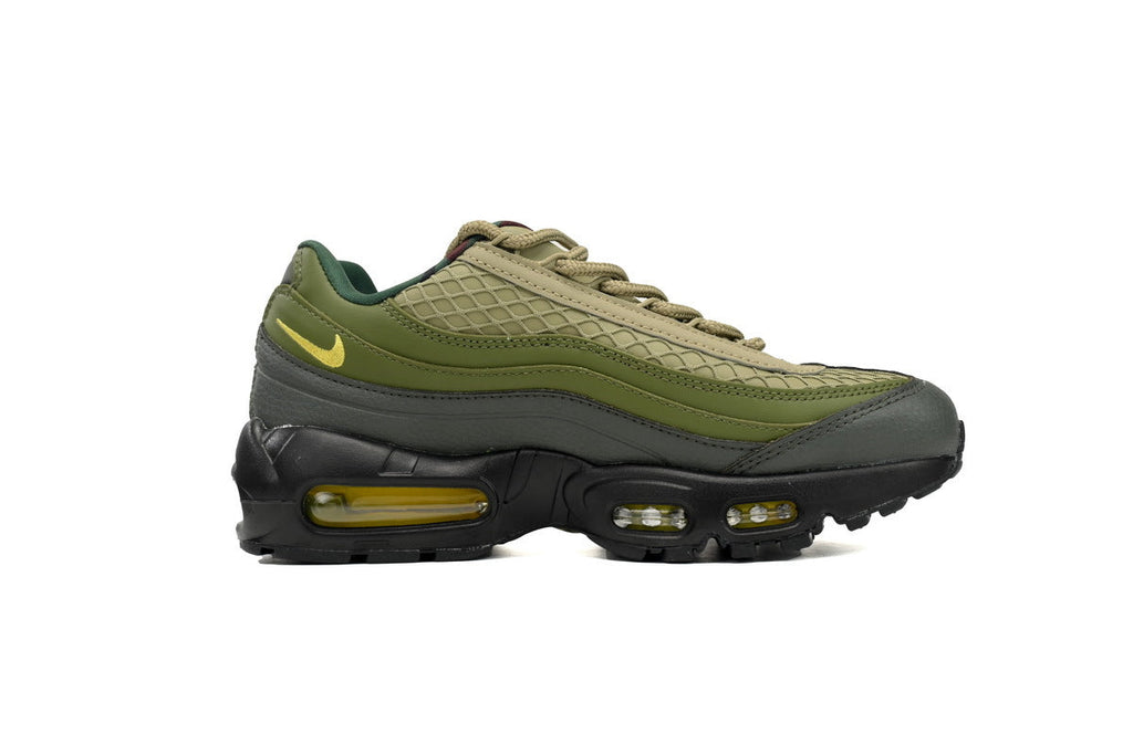 Nike Air Max 95 Women's & Men's Sneakers - Olive Green / Black / Yellow