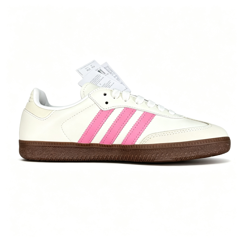 adidas samba  women's shoes  men's samba sneakers adidas sambaOG – Women's Off-White / Sandy Pink / Gum