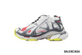 Balenciaga Runner men's shoes  women sneakers – White, Red & Yellow