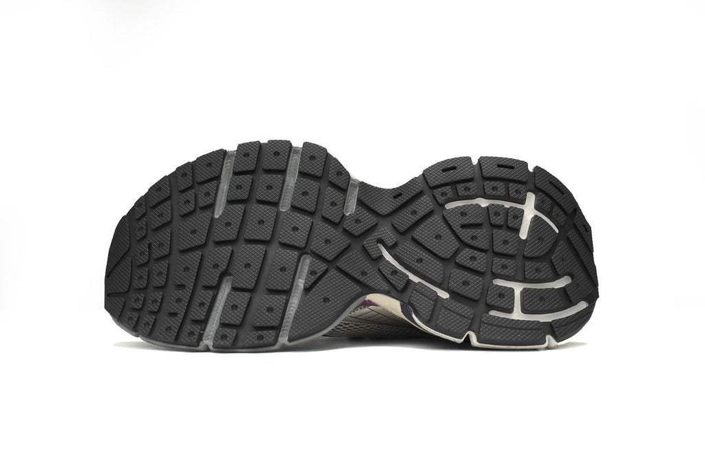 Balenciaga 3XL men's shoes Track Sneaker – Low-Top Chunky Sole balenciaga runners Grey-purple