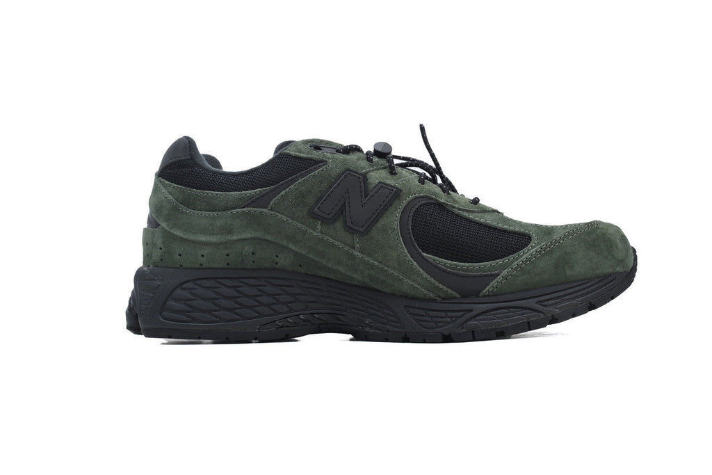 New Balance 2002R Women's & Men's Dark Green & Black Retro Sneakers