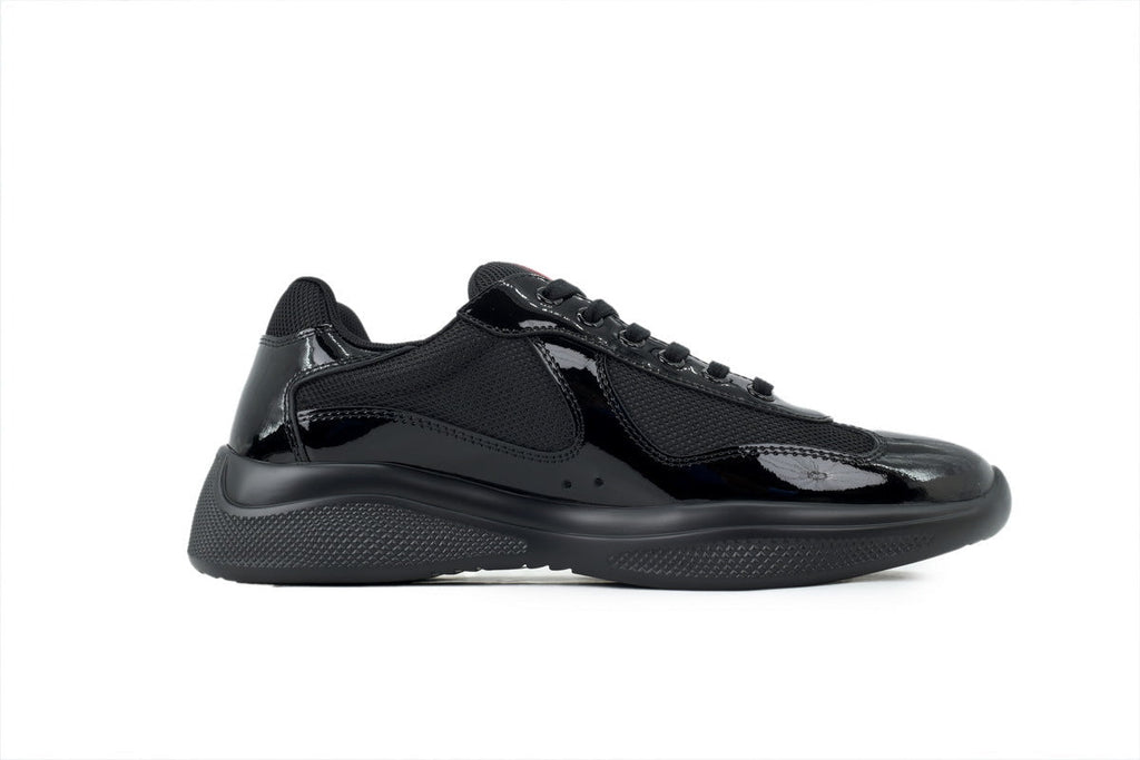 Prada America's Cup Sneakers slip ons womens  prada designer mens shoes black