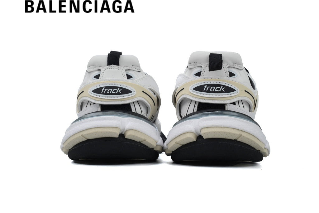 Balenciaga Track men's shoes  women sneakers in White and Black
