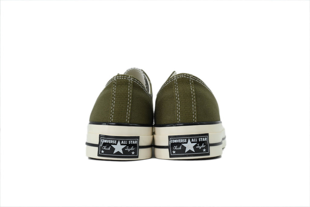 Converse Chuck 70 Women's Men's Shoes | Olive Green Low-Top Canvas Sneakers