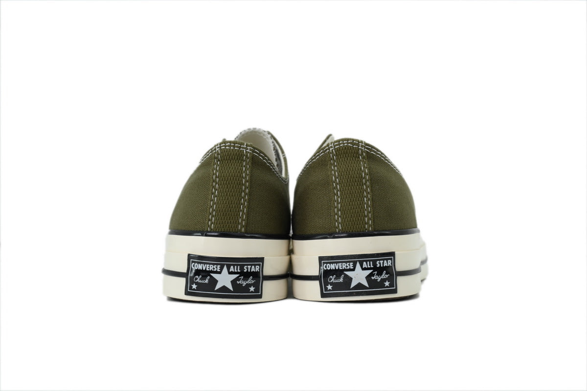 Converse Chuck 70 Women's Men's Shoes | Olive Green Low-Top Canvas Sneakers