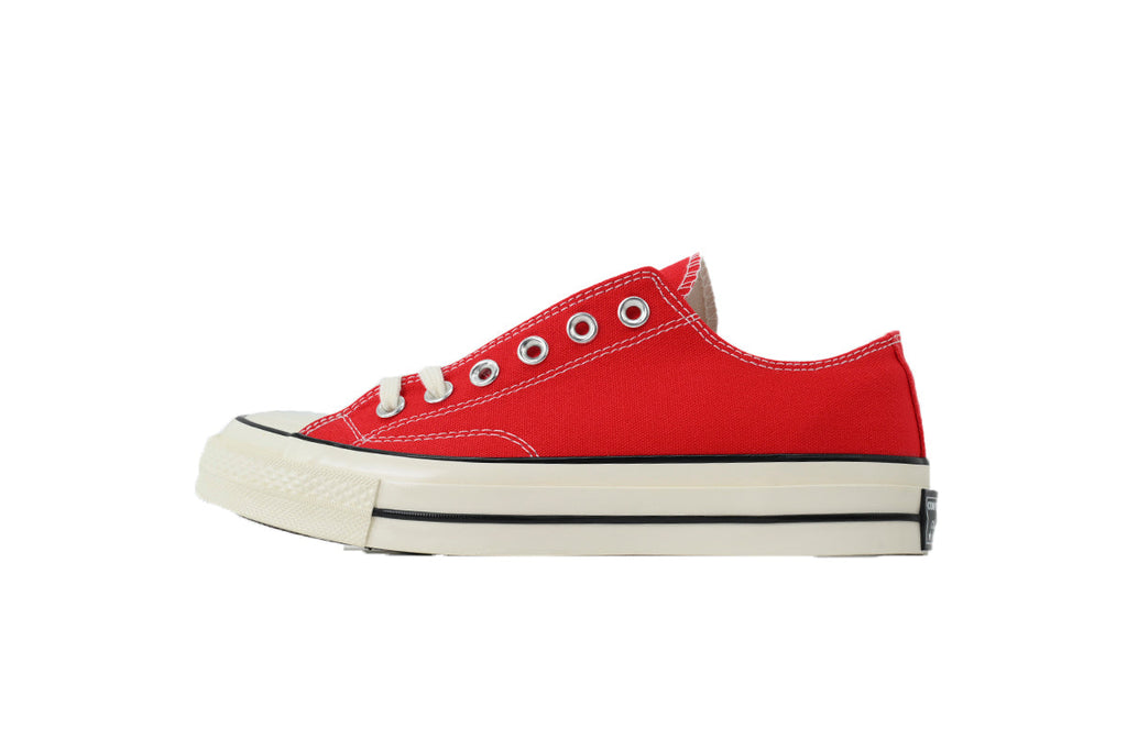 Converse Chuck 70 Women's Men's Shoes | Red Low-Top Canvas Sneakers