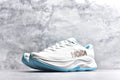 HOKA Rincon 4 Women's Men's Shoes | White & Aqua Blue Mesh Running Sneakers