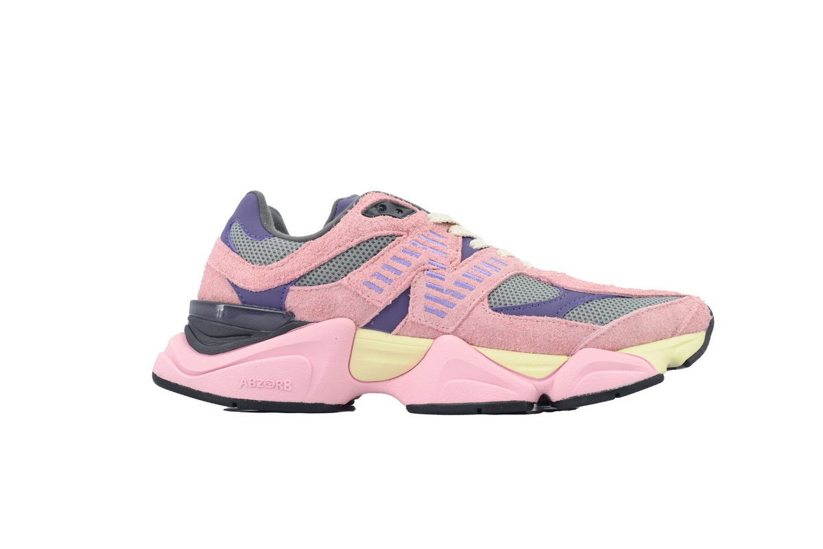 New Balance 9060 Women's & Men's Pink & Purple Chunky Retro Sneakers