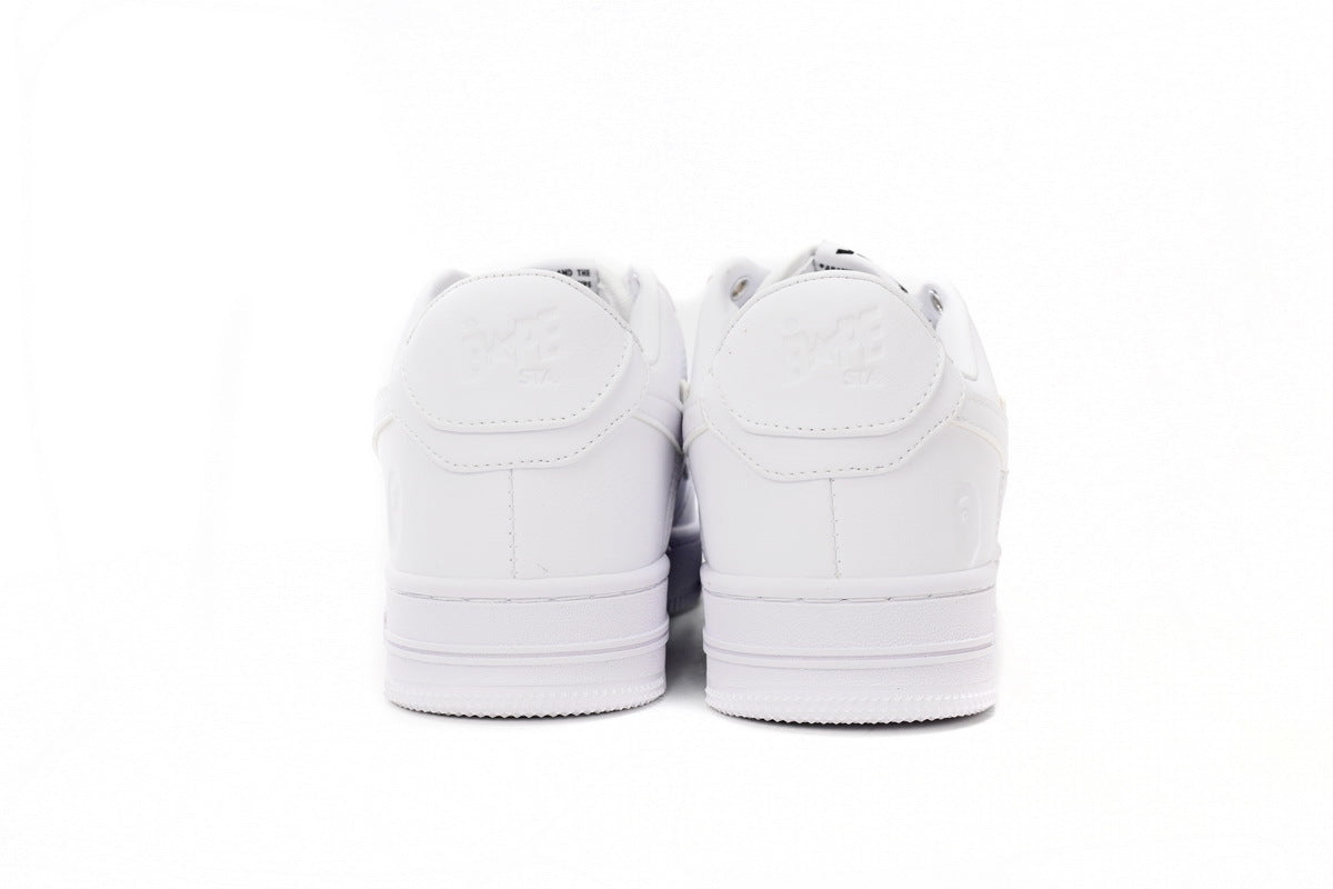 A BATHING APE BAPE STA White Sneakers | Women's & Men's Skate-Inspired Shoes