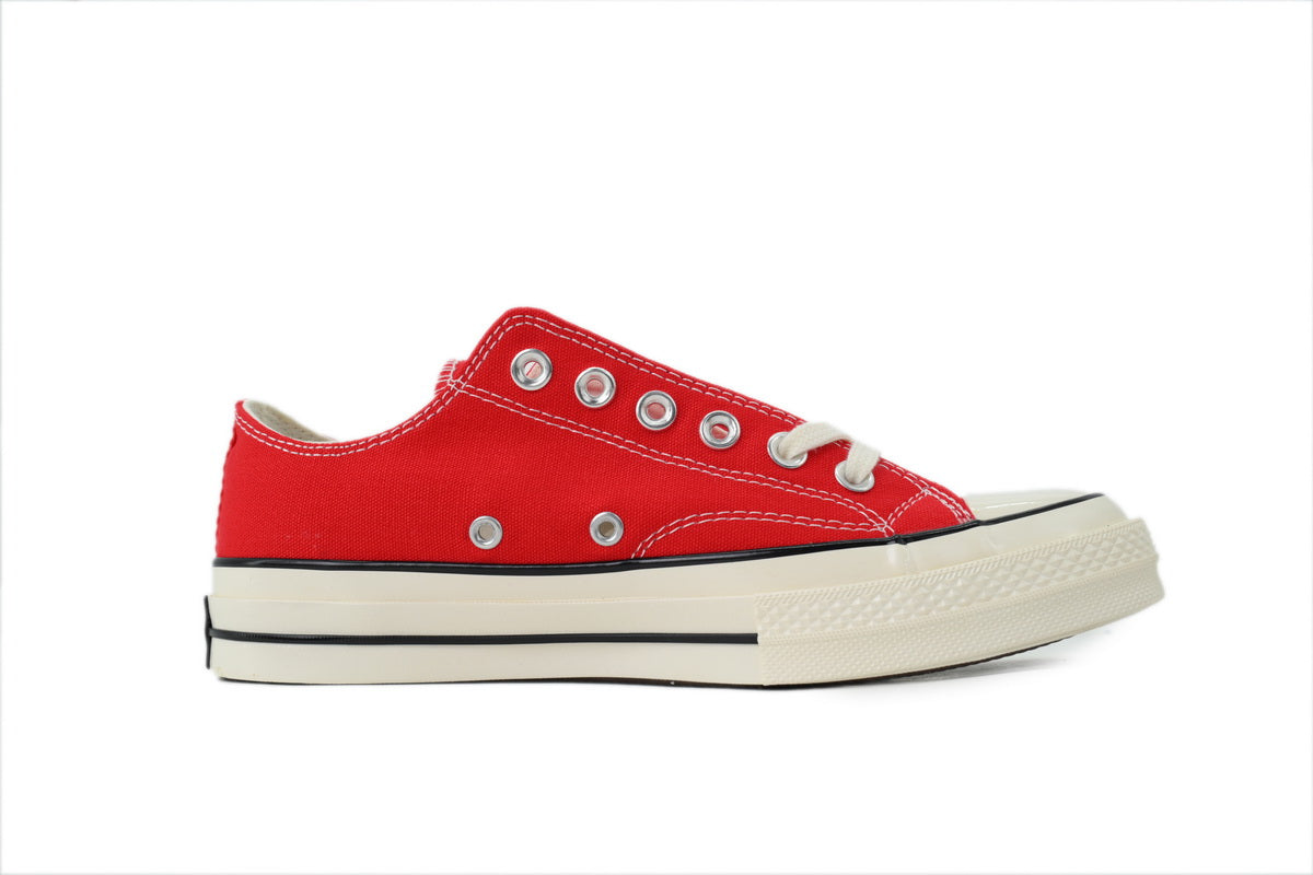Converse Chuck 70 Women's Men's Shoes | Red Low-Top Canvas Sneakers